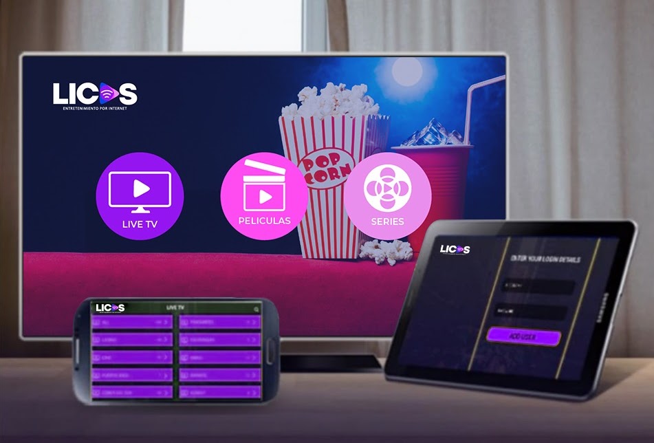 LICAS en TV, celular y tablet